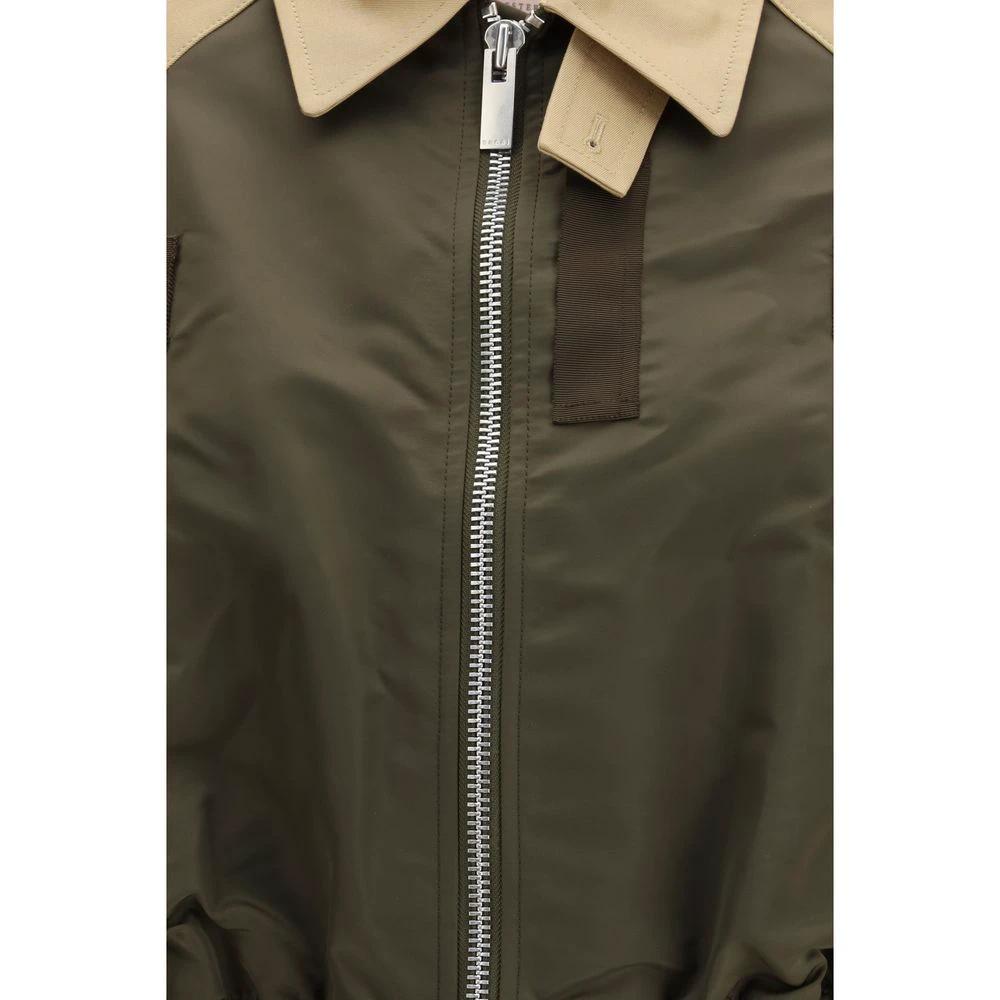 Bomber en coton bicolore Sacai