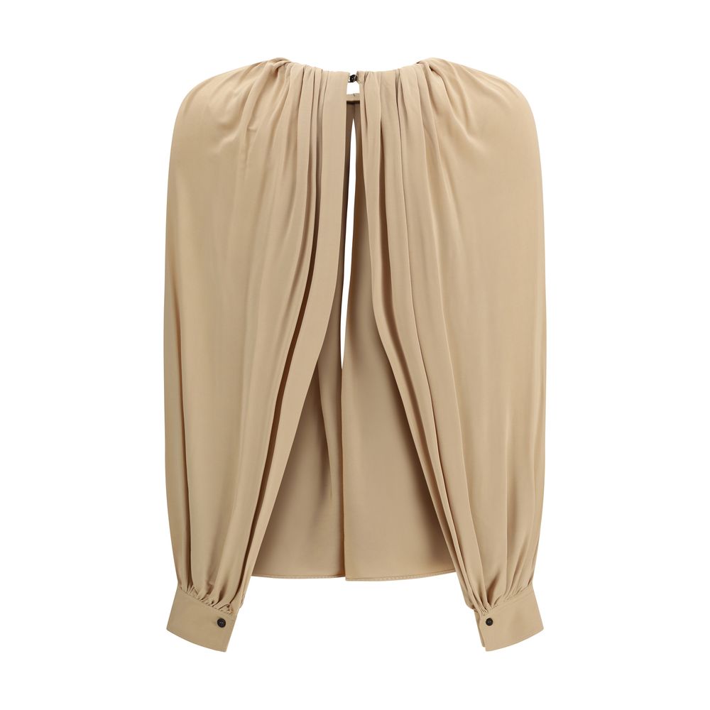 Blouse Ferragamo beige en viscose