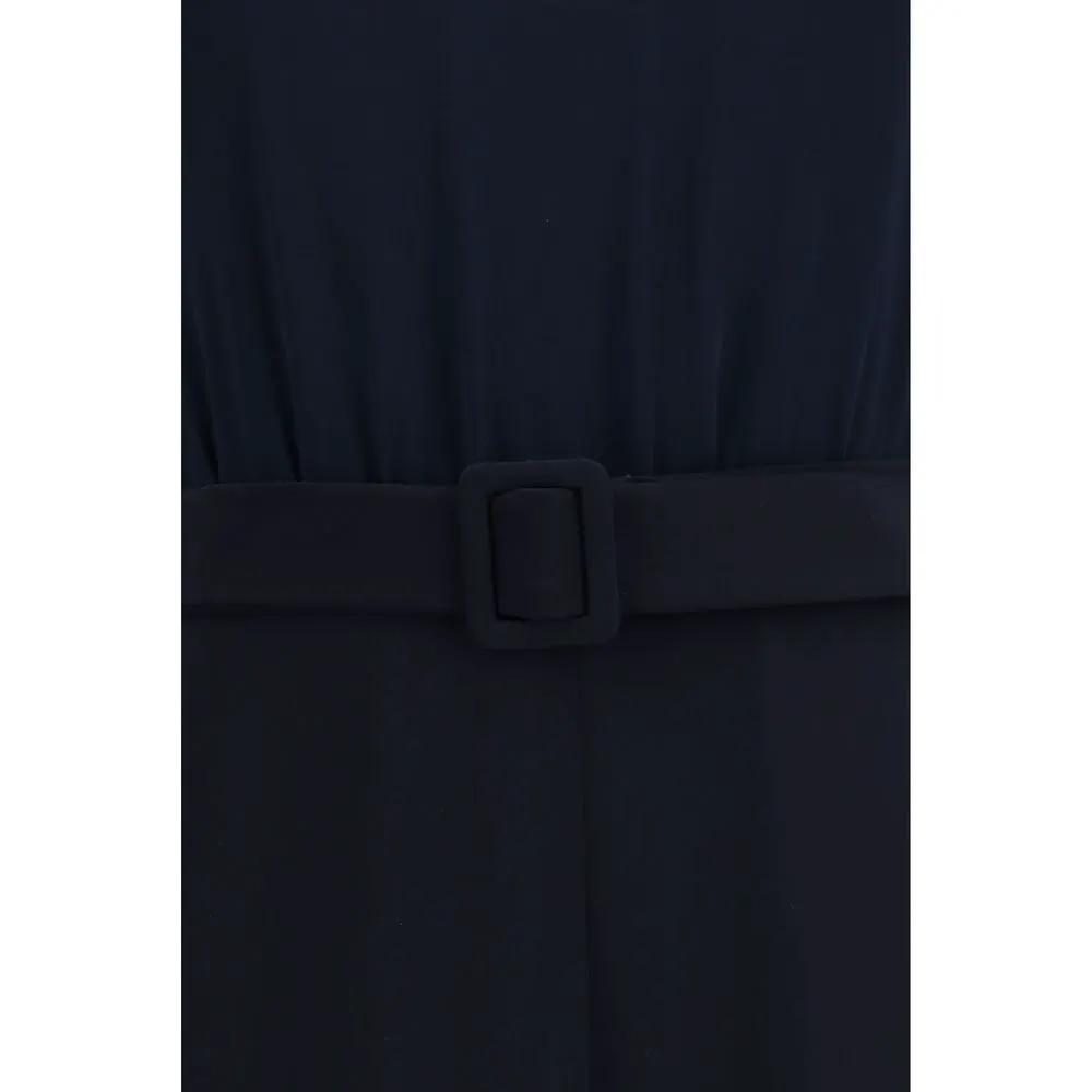 P.A.R.O.S.H. Blue Polyester Jumpsuit