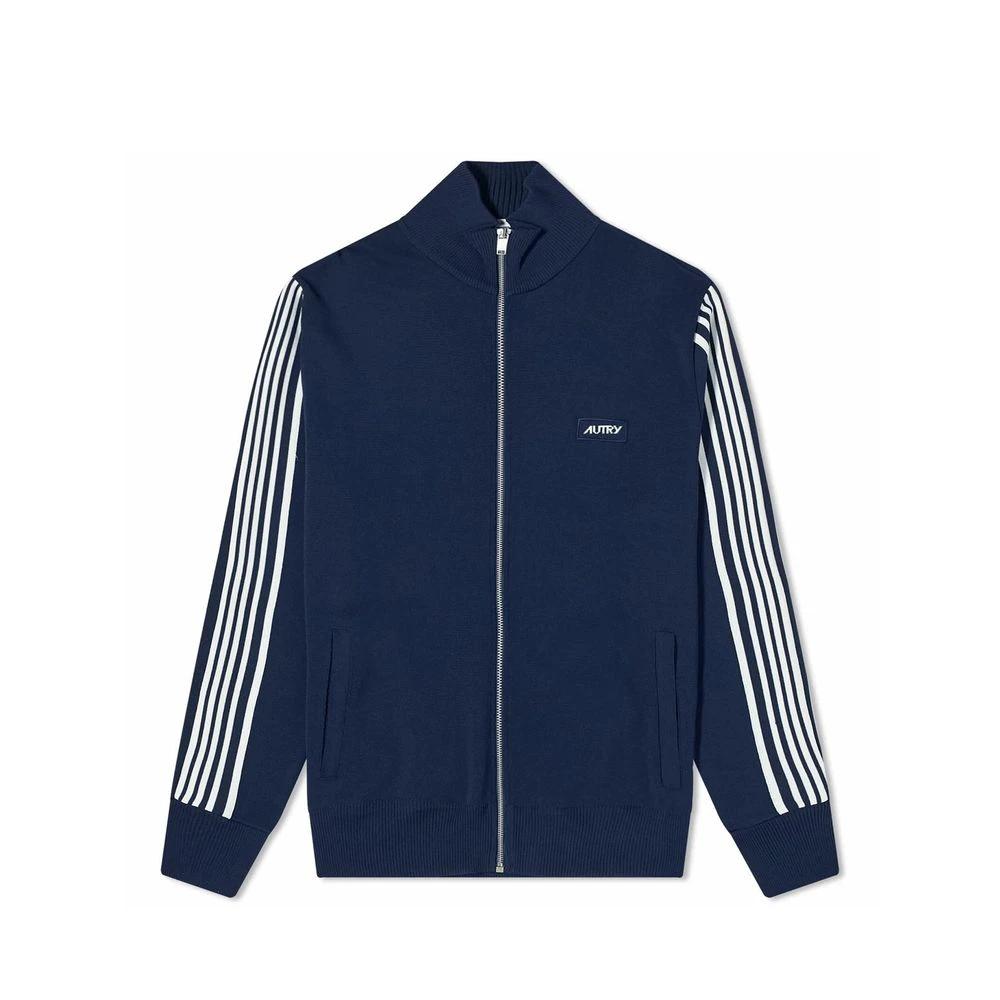 Gilet en nylon bleu Autry