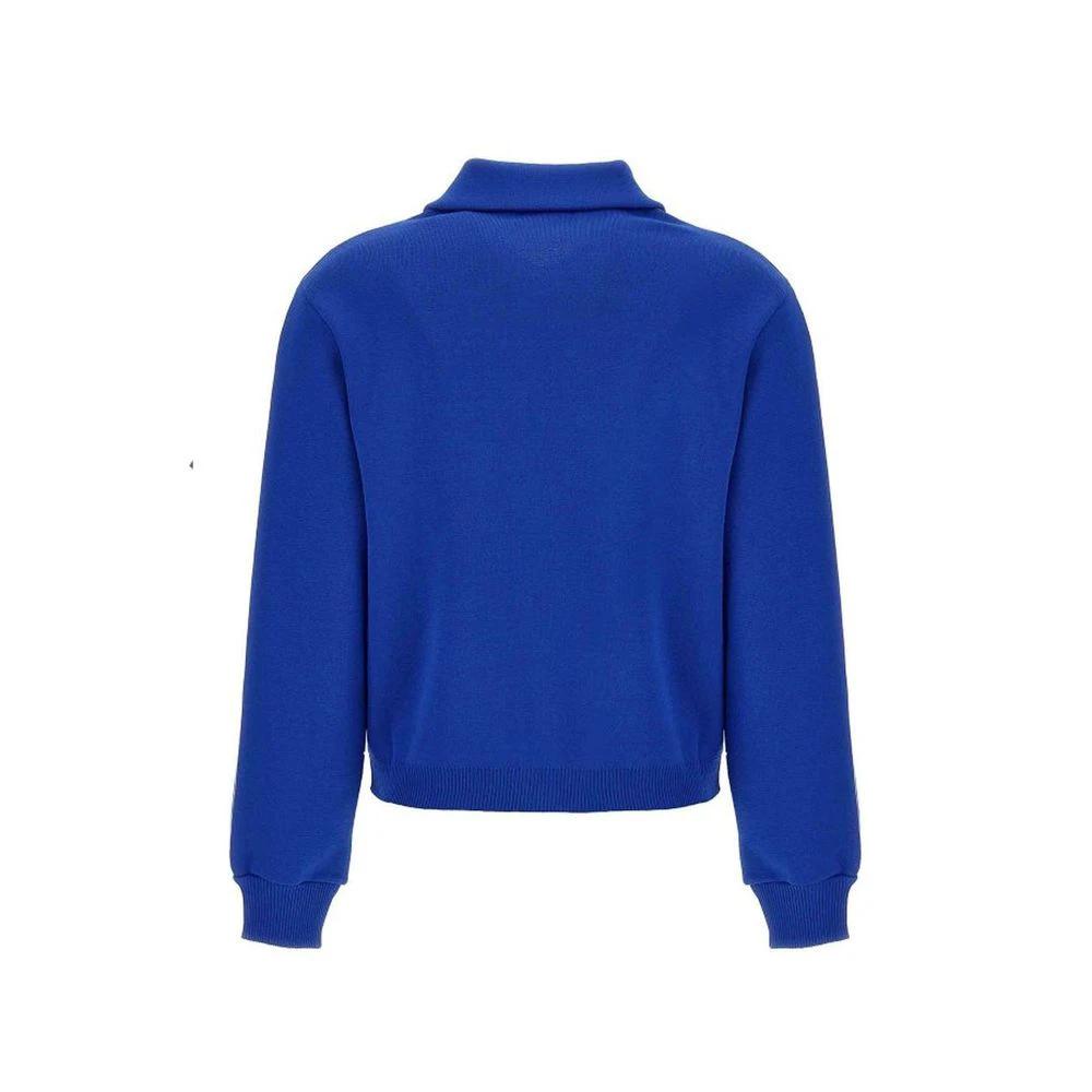 Autry Blue Nylon Cardigan