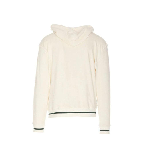 Sweat à capuche blanc en coton Autry