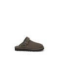 UGG Brown Calf Leather Bos Taurus Mules