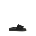 Sandales Fendi en polyamide noir