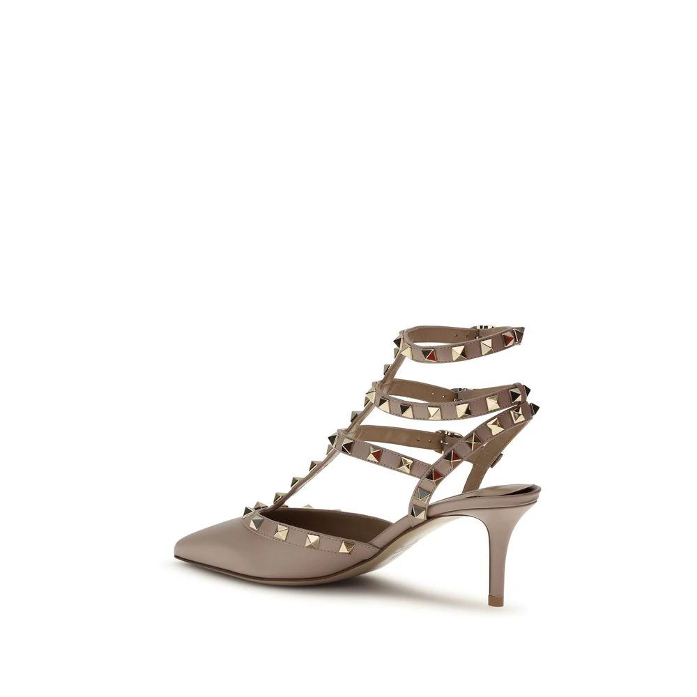 Valentino Garavani Multicolor Goatskin Mid Heel Pumps