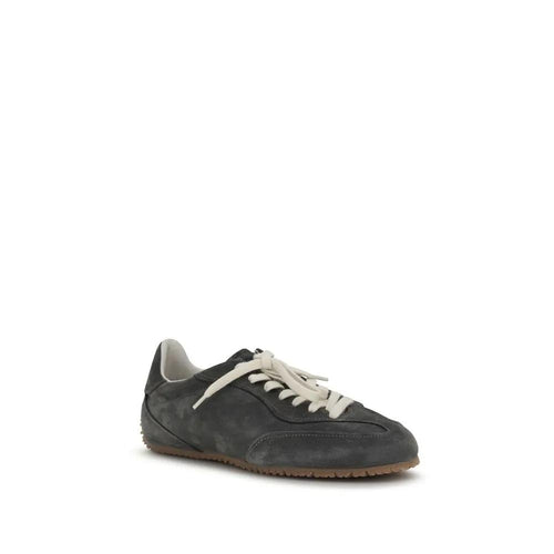 Baskets basses Axel Arigato Bos Taurus en cuir de veau gris