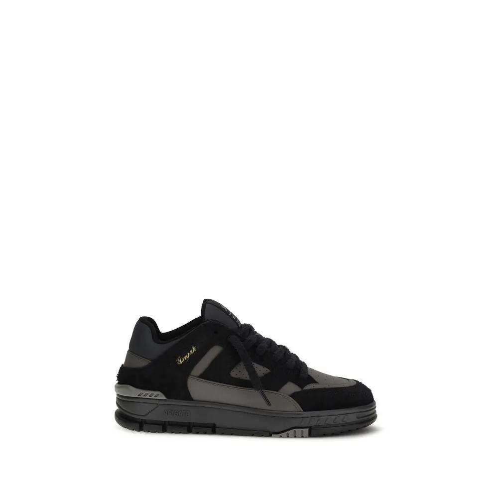 Axel Arigato Black Calf Leather Bos Taurus Athletic Sneakers