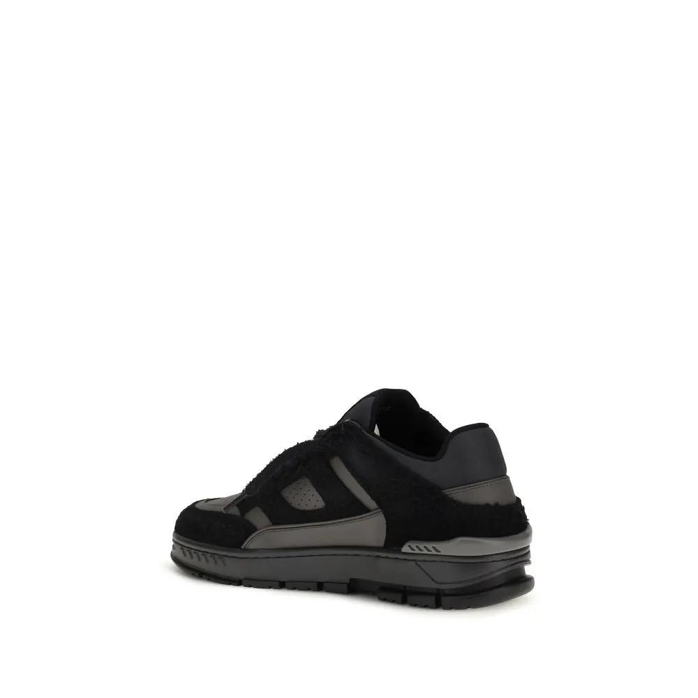 Axel Arigato Black Calf Leather Bos Taurus Athletic Sneakers