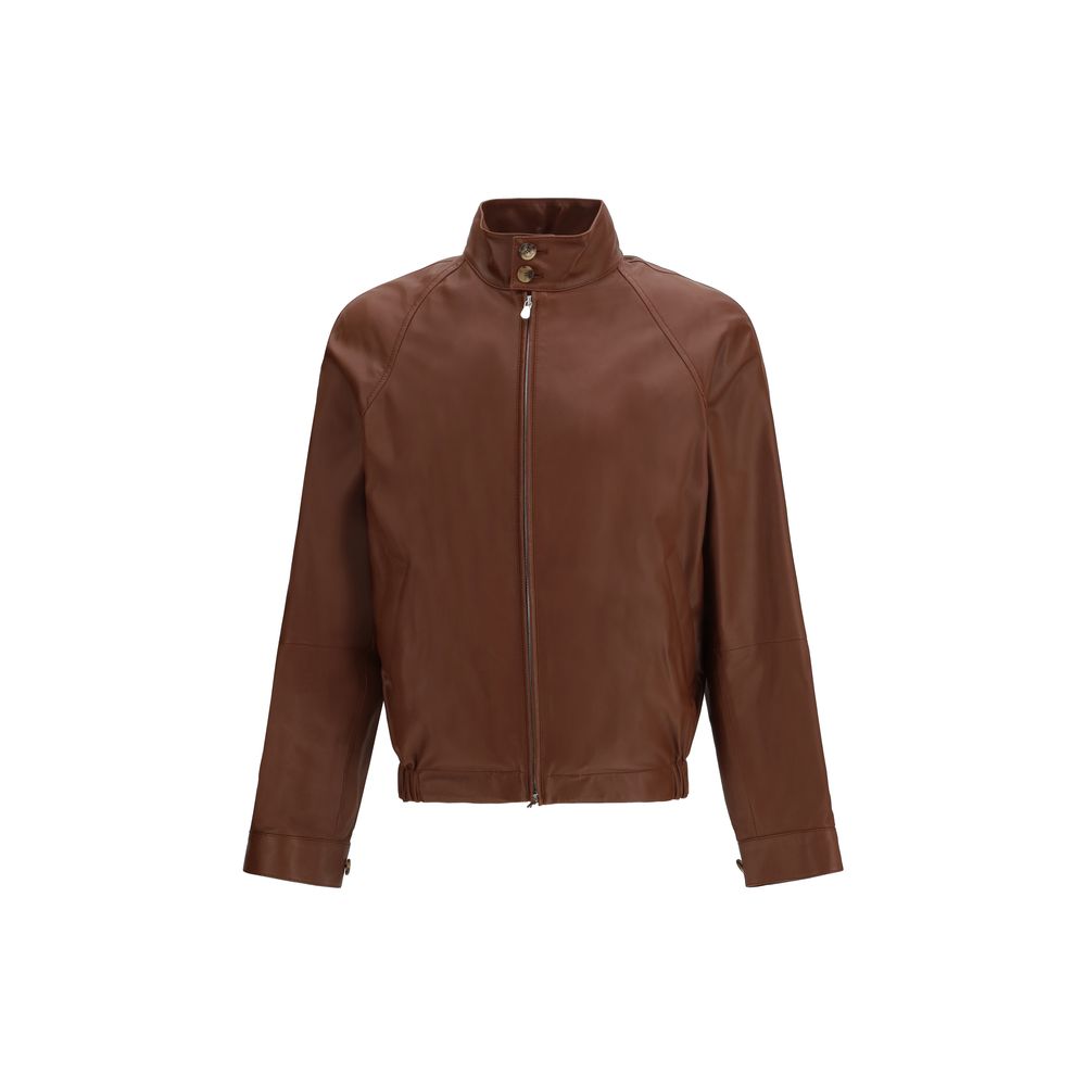 Brunello Cucinelli Agneau Brun Ovis Bélier Bélier Bomber