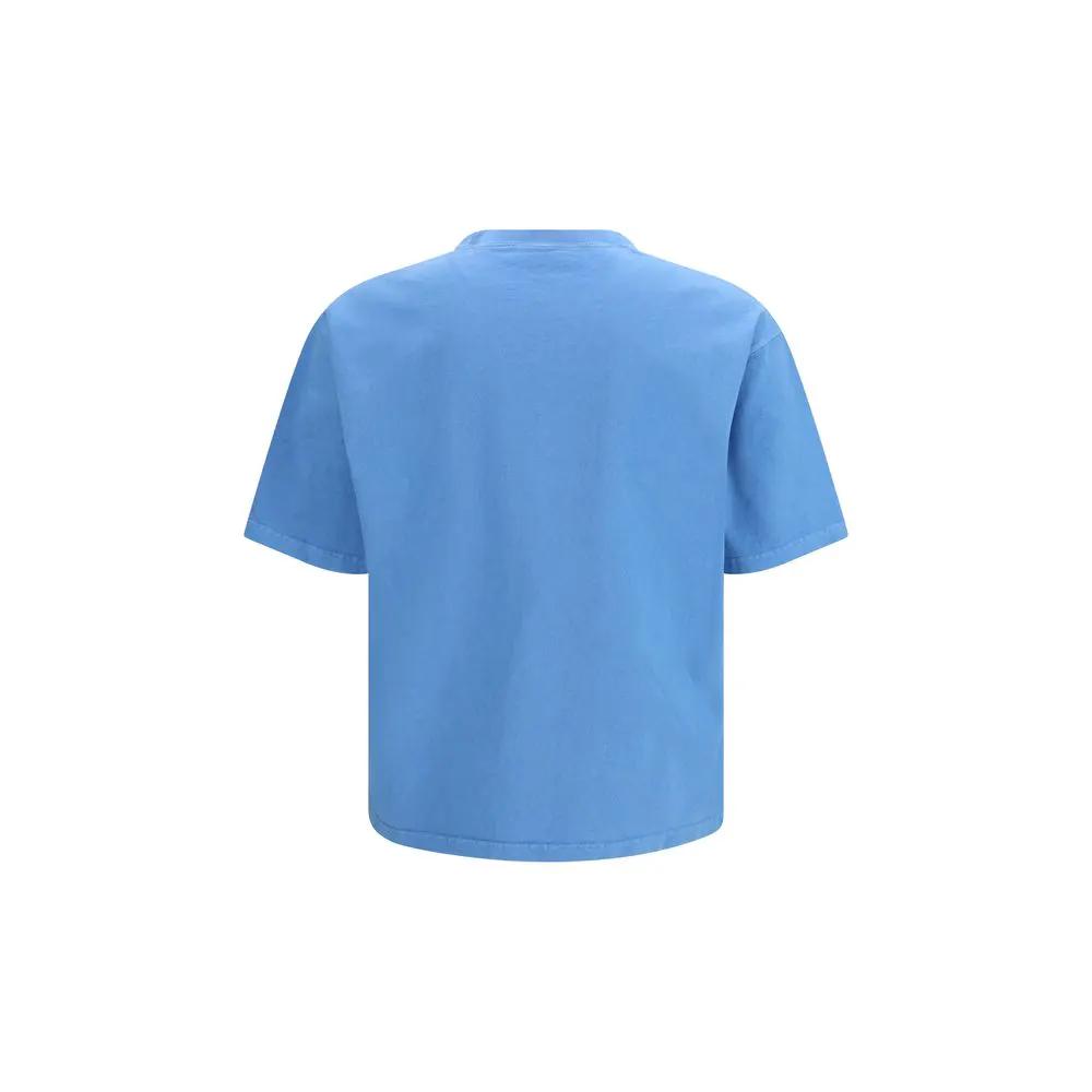 Prada Blue Cotton T-Shirt
