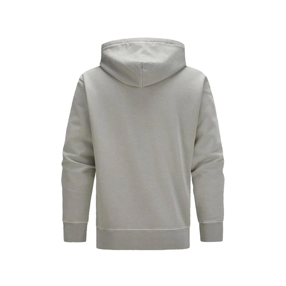 Sweat à capuche gris en coton Autry