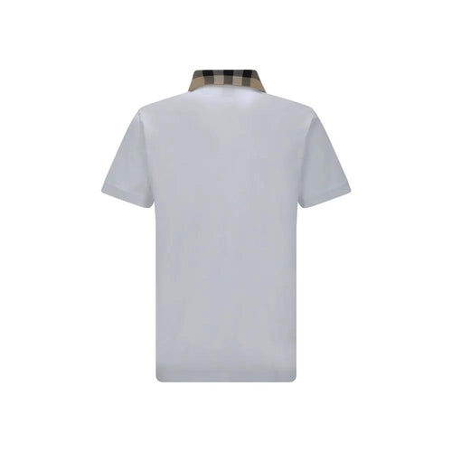 Polo Burberry en coton blanc