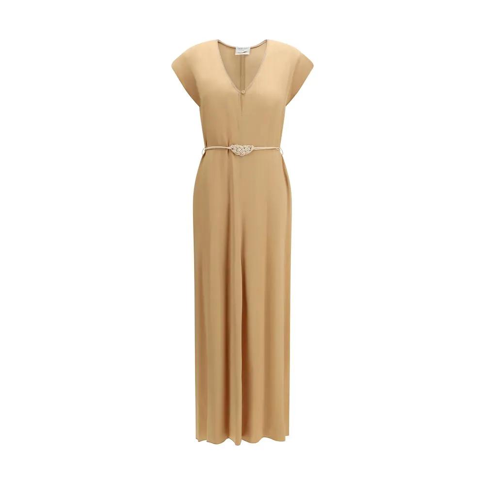 Forte_Forte Orange Viscose Casual Dress