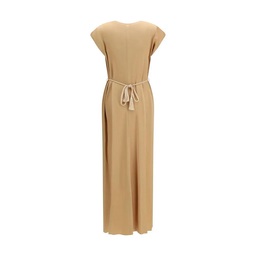 Forte_Forte Orange Viscose Casual Dress