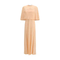 Robe décontractée Forte_Forte en viscose orange
