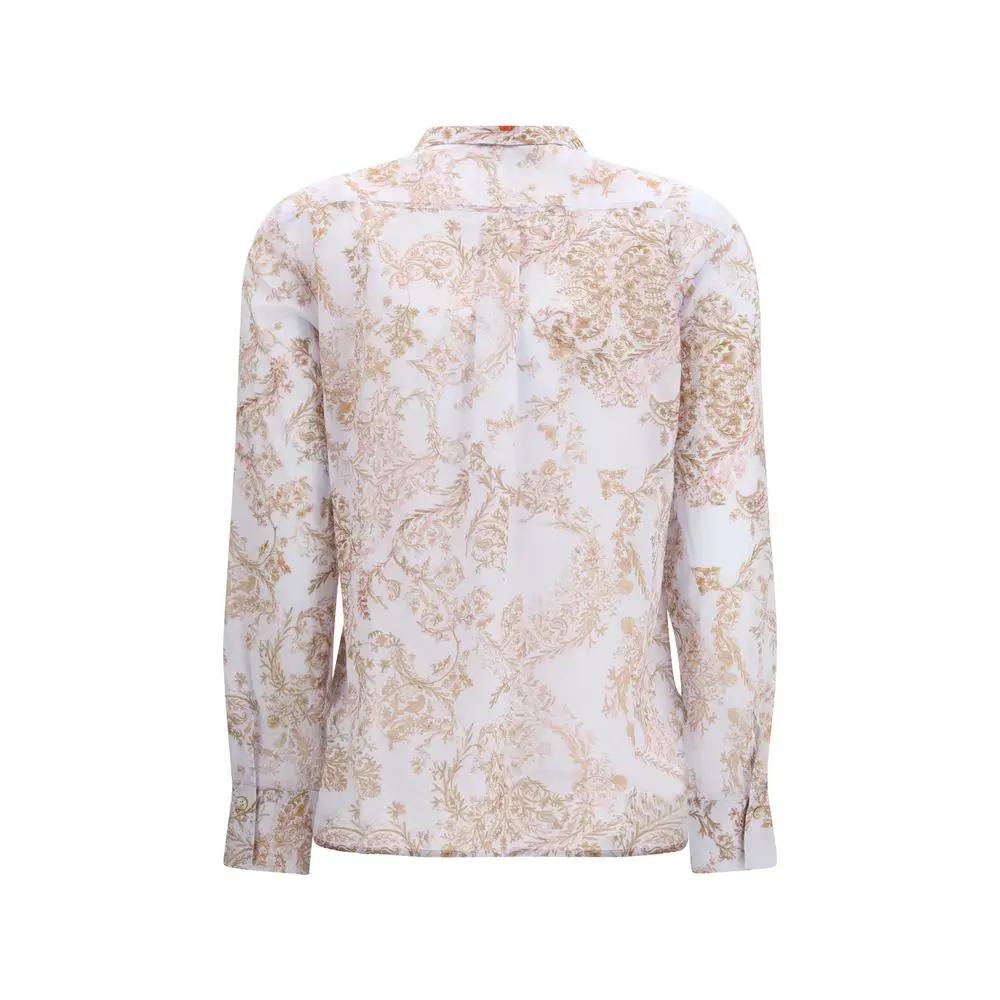 Forte_Forte Multicolor Cotton Pattern Shirt