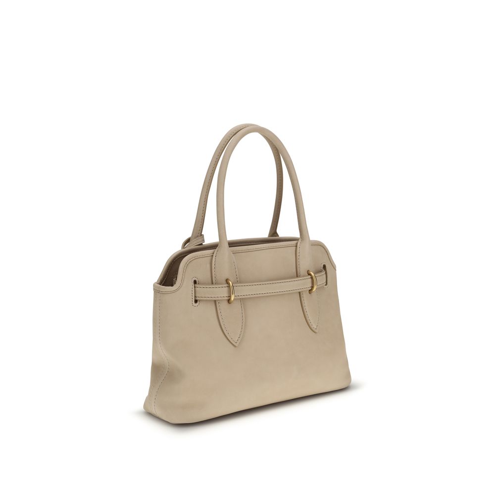Sac à main Miu Miu Aries en agneau beige Ovis Avis