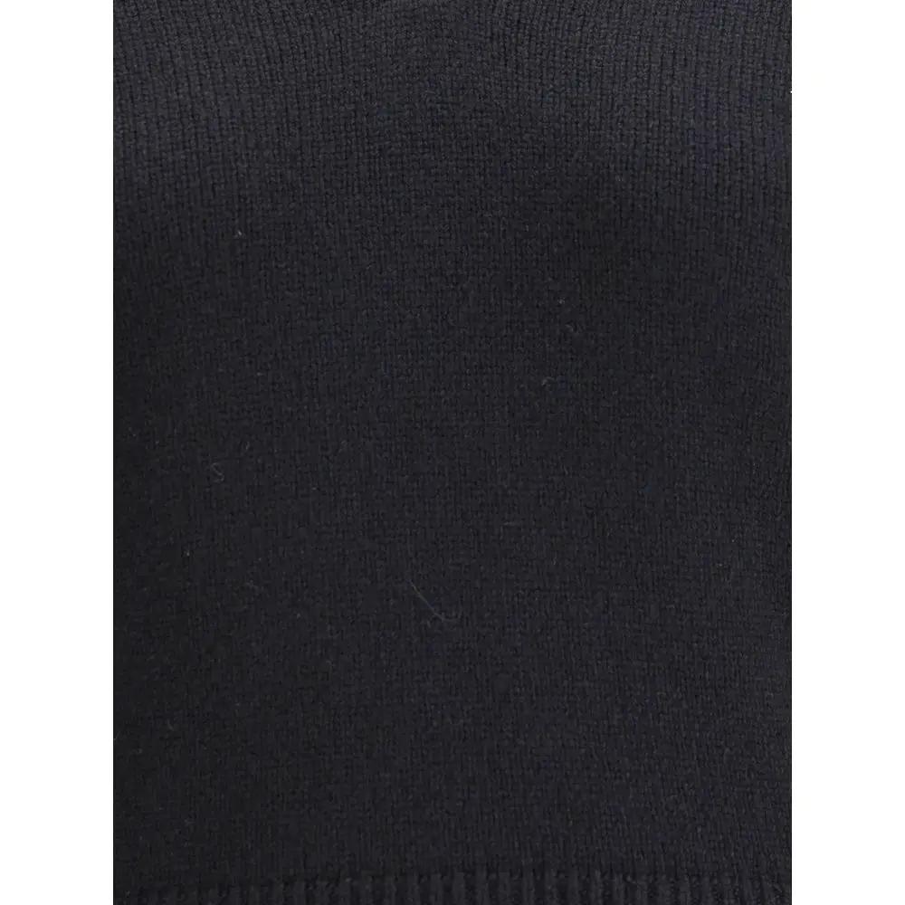 Khaite Black Cashmere Sweater