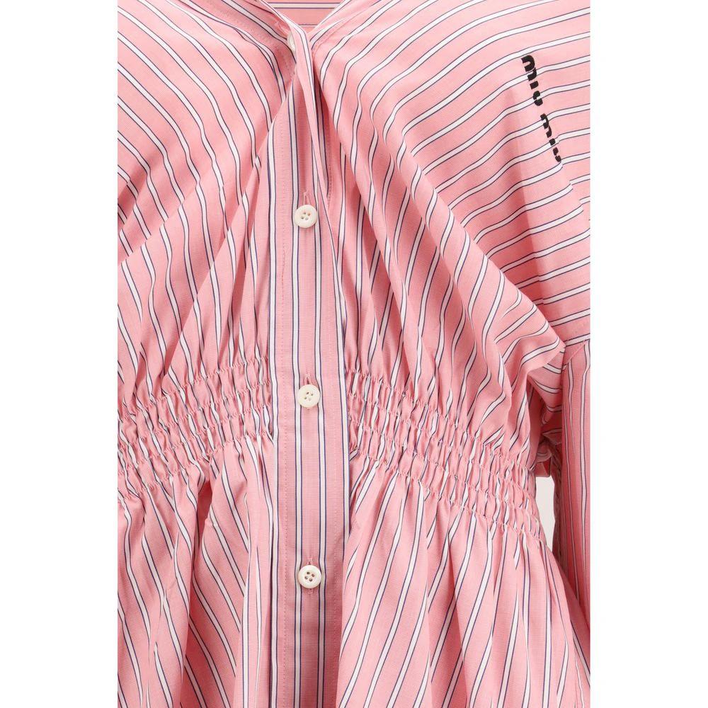 Miu Miu Multicolor Cotton Casual Dress
