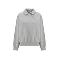 Sweat-shirt gris en coton Miu Miu