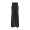 Pantalon habillé en laine noire Tom Ford