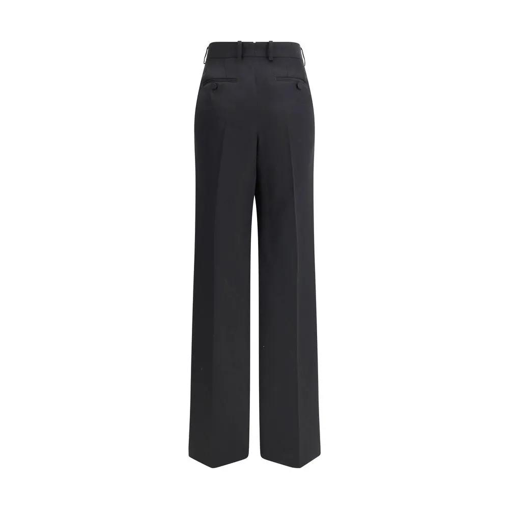 Pantalon habillé en laine noire Tom Ford