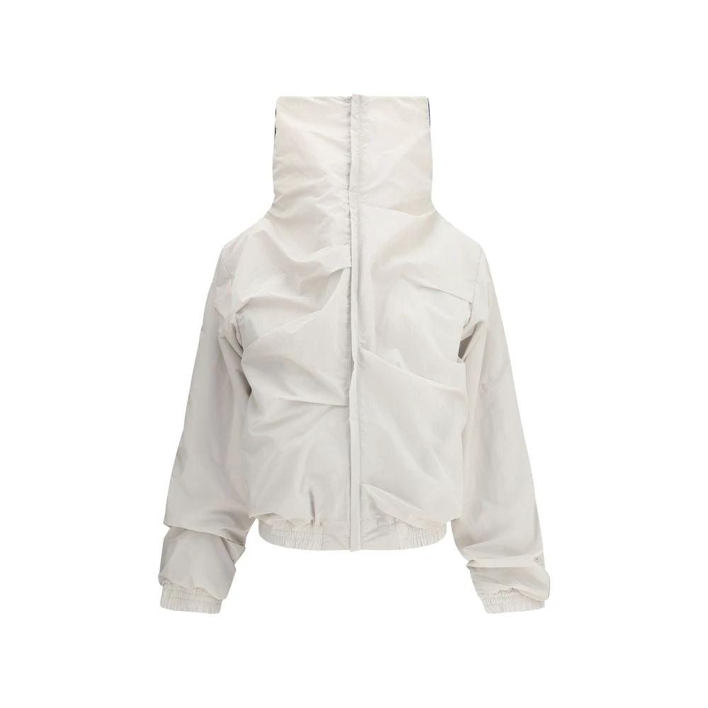 ALAINPAUL Gray Polyamide Full-Length Jacket
