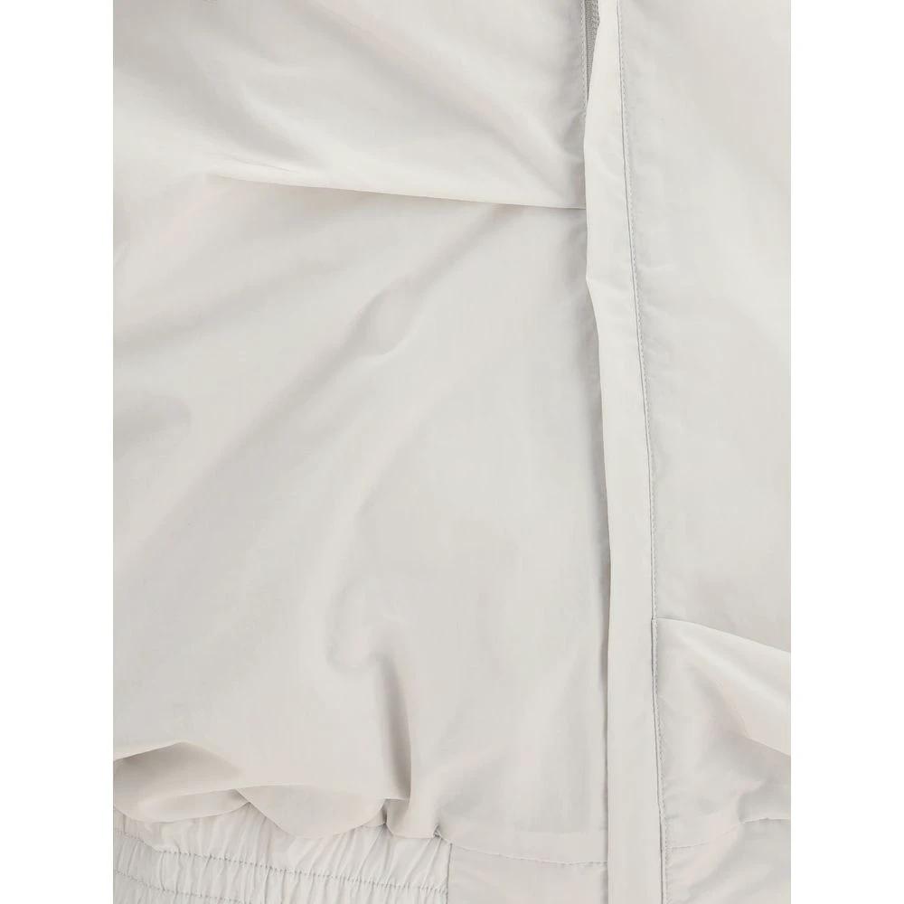 ALAINPAUL Gray Polyamide Full-Length Jacket