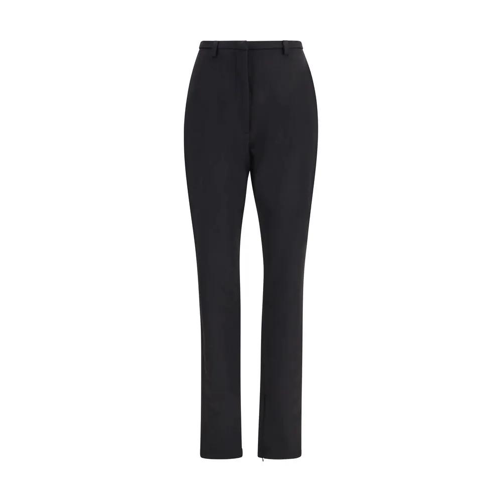 The Latest Black Polyester Skinny Pants