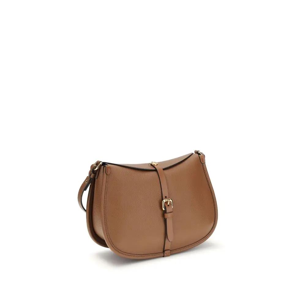 Sac bandoulière Etro Bos Taurus en cuir de veau marron