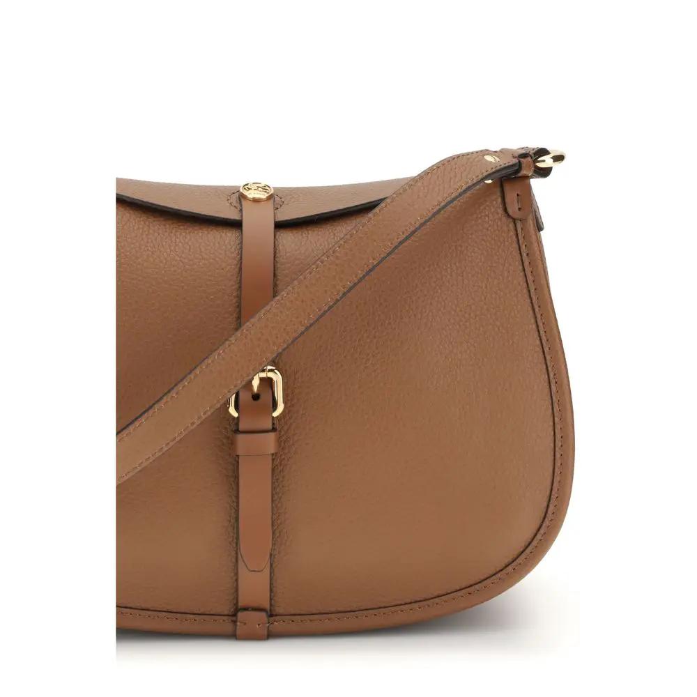 Sac bandoulière Etro Bos Taurus en cuir de veau marron