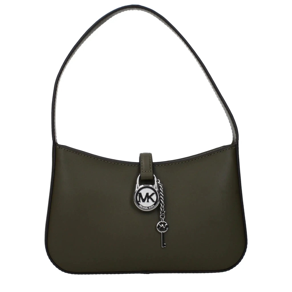 Michael Kors Green Leather Handbag
