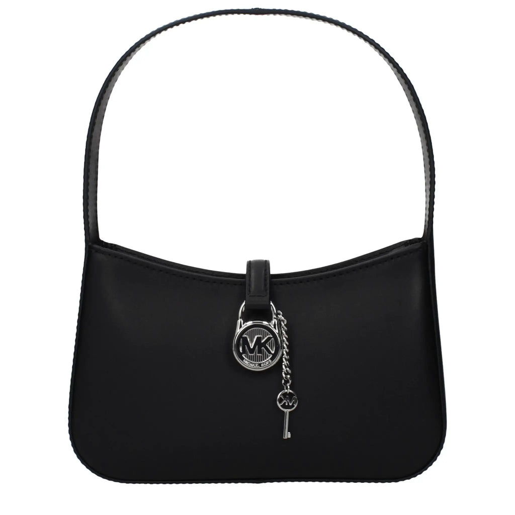 Sac à main en cuir noir Michael Kors