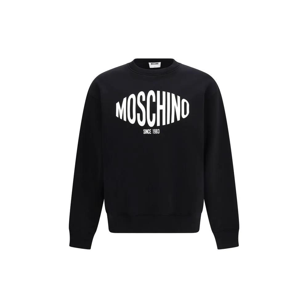 Moschino Black Cotton Sweatshirt