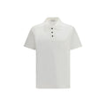 Polo Ferragamo en coton blanc