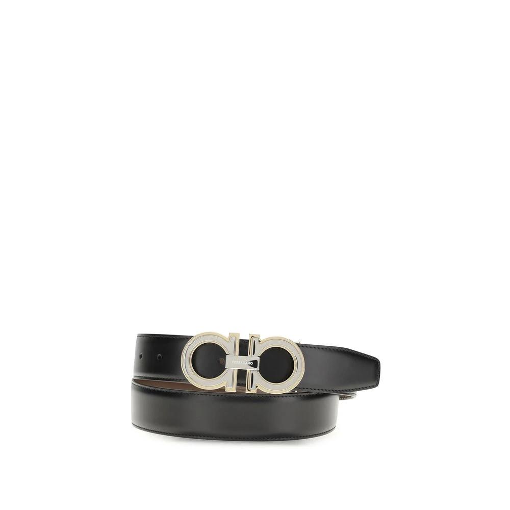 Ceinture Ferragamo Bos Taurus Regular en cuir de veau multicolore