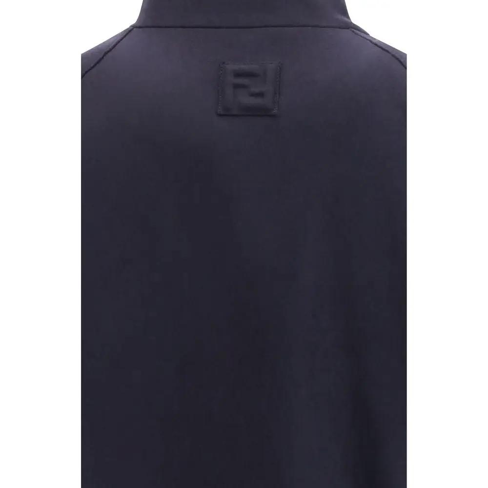 Fendi Blue Cashmere Bomber