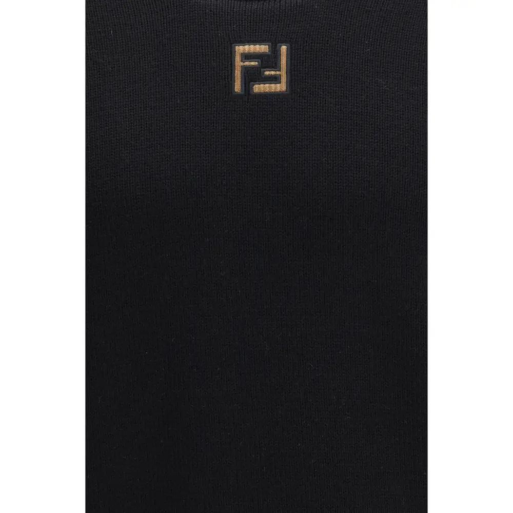 Sweat-shirt Fendi Oves Aries en laine noire