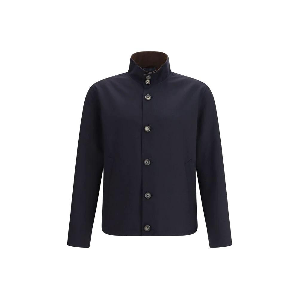 Manteau Herno bleu en élasthanne