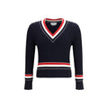 Sweat-shirt bleu en coton Thom Browne
