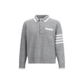 Chemise habillée en lin gris Thom Browne