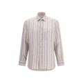 Chemise Etro à motif lin multicolore