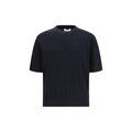 T-shirt en coton noir Laneus