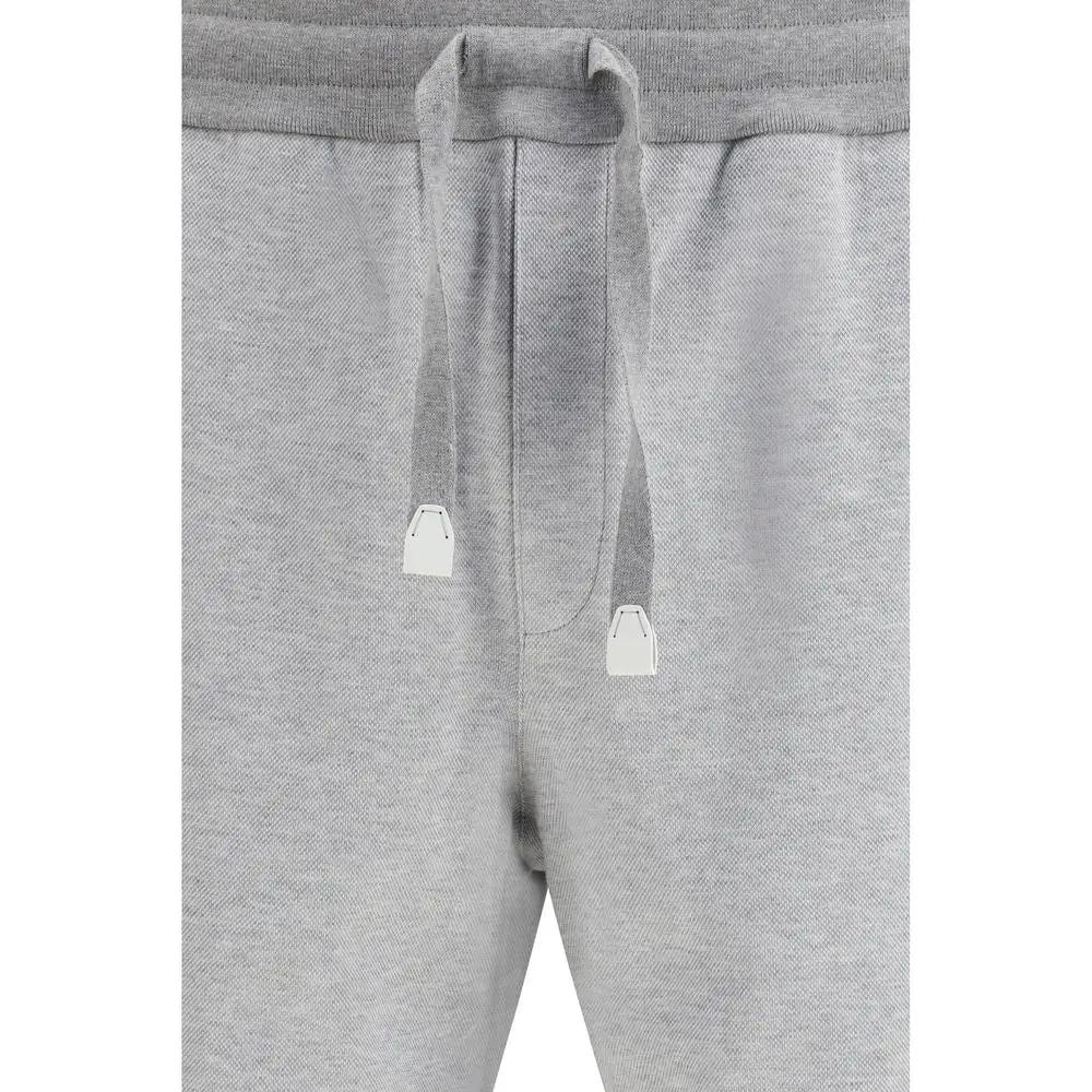 Brioni Gray Cotton Sweatshirt