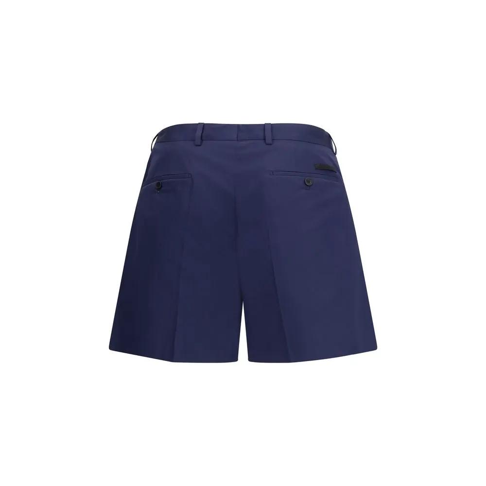 Bermuda Prada en coton bleu