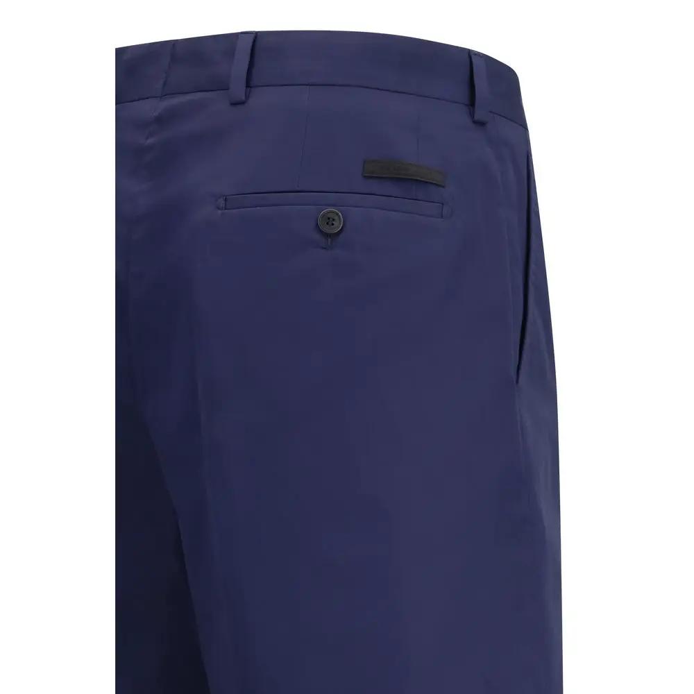 Bermuda Prada en coton bleu