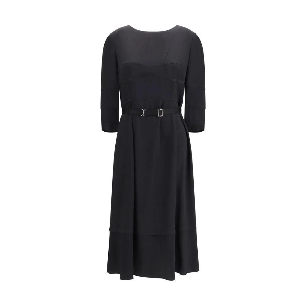 Prada Black Acetate Casual Dress