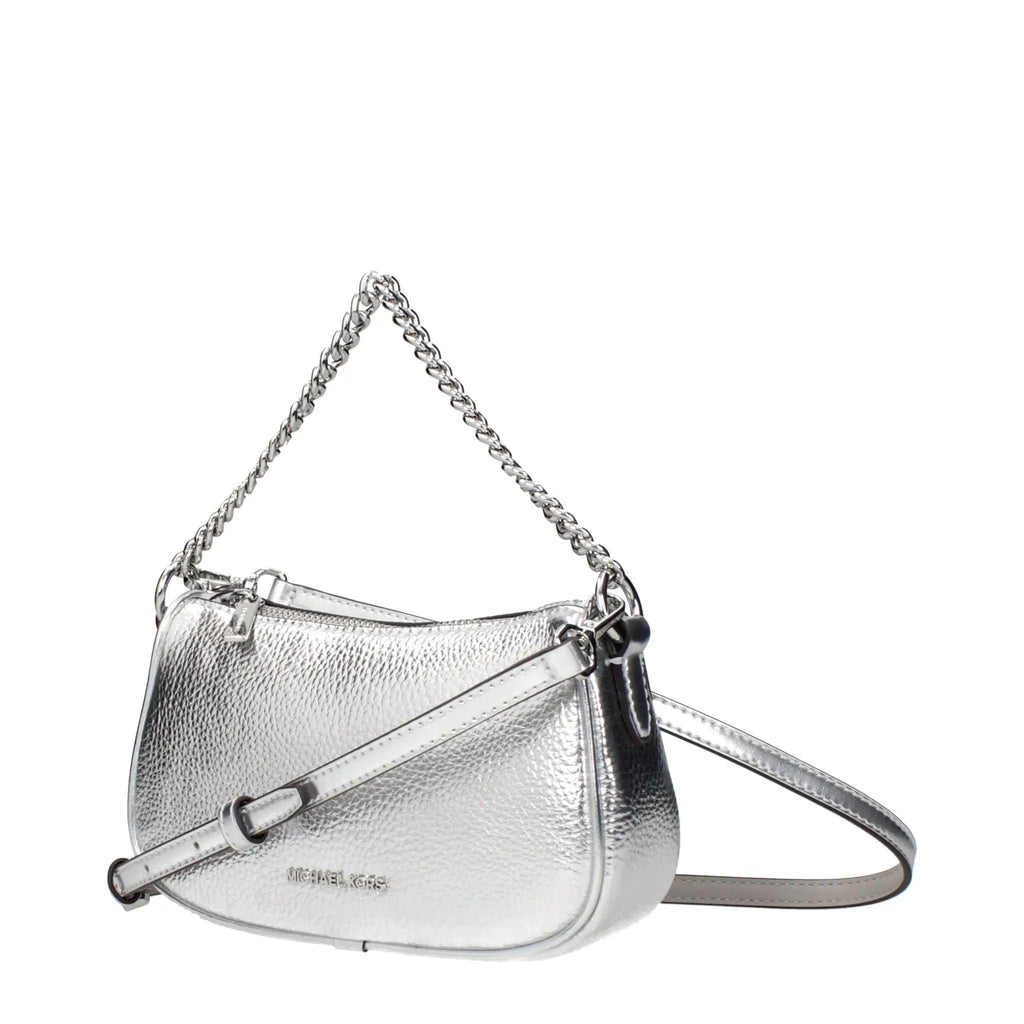 Michael Kors Gray Leather Handbag
