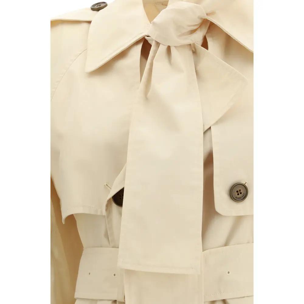 Trench-coat Burberry beige en polyester