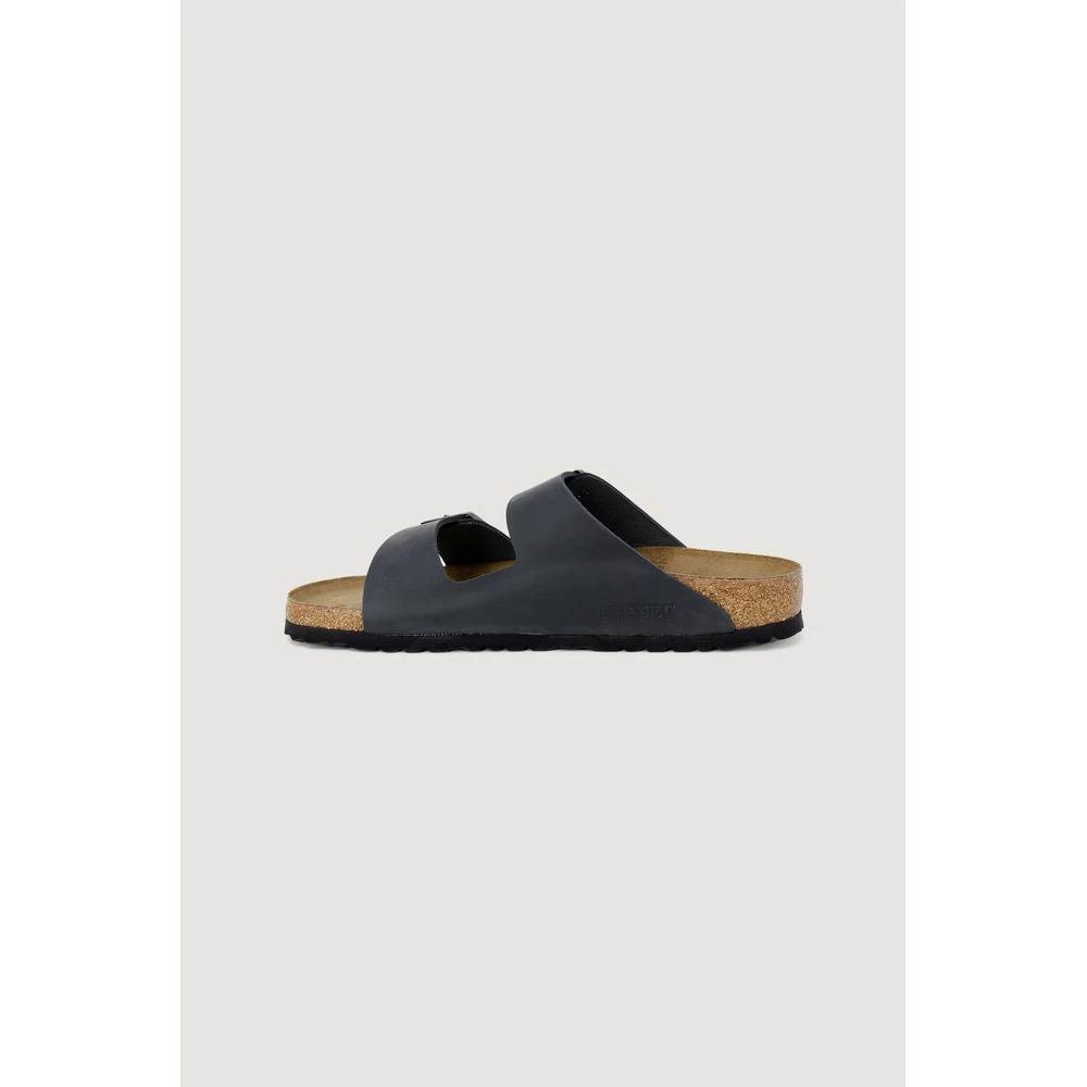 Pantoufles Birkenstock noires en synthétique